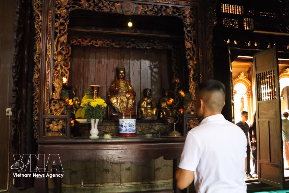 永长寺既是朝圣地，也是吸引游客的旅游景点。图自越通社