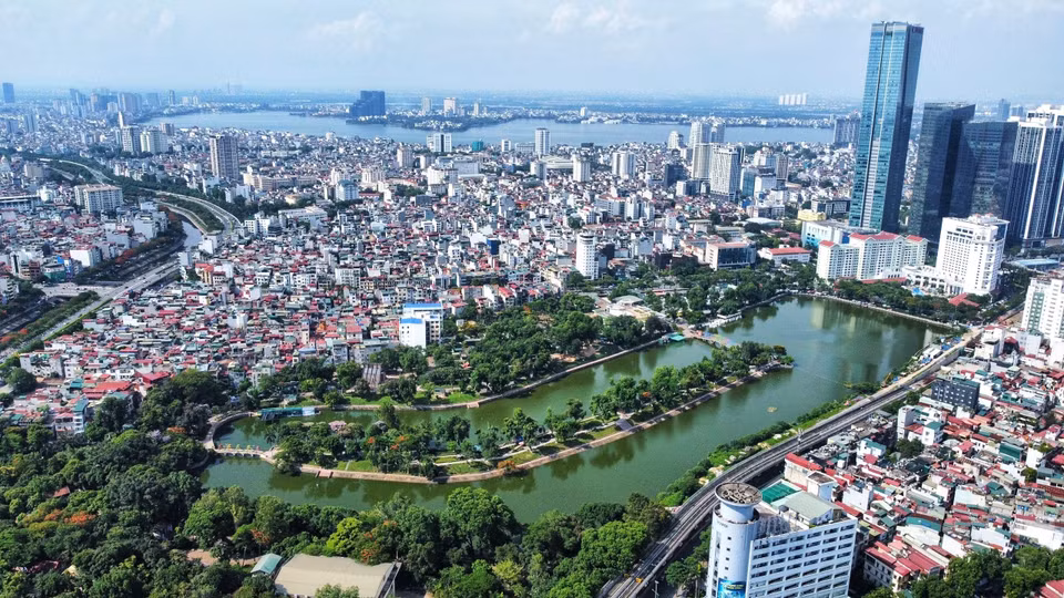 河内市巴亭郡玉庆坊的首丽动物园。图自越通社