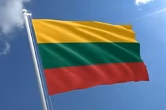 立陶宛共和国的国旗。图自互联网