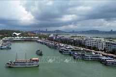 巡洲国际客运港。图自越通社