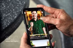 一段由广治省布泽乡公安应用人工智能技术生成的宣传短片。图自越通社