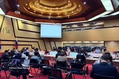 会议现场。图自越通社
