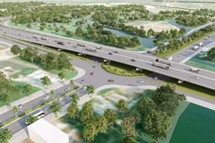 胡志明市-木牌高速公路效果图。图自互联网