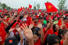2025年“我的越南”马拉松赛弘扬民族精神。图自VOV