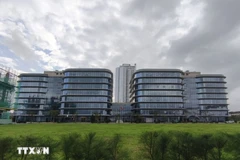 岘港IFC管理机构总部的基础设施和办公用房已完成建设。图自越通社