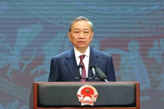 越共中央总书记苏林。图自越通社