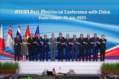 各国代表合影。图自越通社