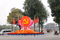 越南共产党第十四次全国代表大会被评价为具有特别重要意义的里程碑。图自越通社