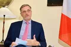 法国驻越南大使奥利维耶·布罗谢。图自越通社
