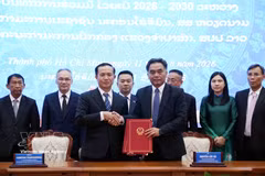 双方签署2026-2030年合作谅解备忘录。图自越通社