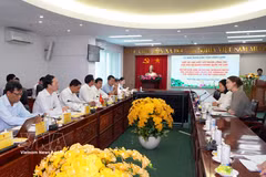 会议现场。图自越通社
