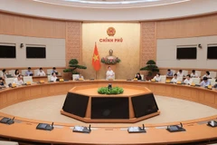 会议现场。图自越通社
