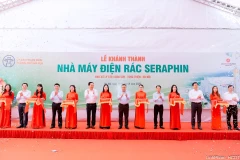河内市日处理2250吨垃圾的Seraphin垃圾焚烧发电厂正式落成。图自越通社