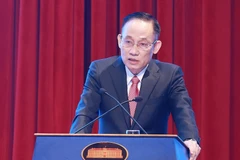 越南外交部长黎怀忠。图自越通社