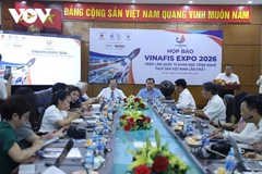新闻发布会现场。图自VOV
