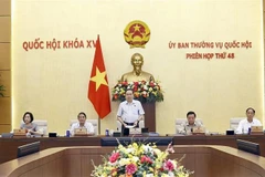 越南国会常委会第48次会议开幕。图自越通社