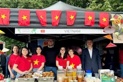 越南美食芳香闪耀2025年布拉格美食文化节。图自越通社