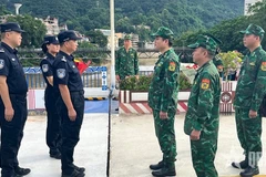 越中两国联合巡逻管控 确保边境安全。图自人民军报