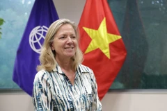 世界银行驻越南、柬埔寨和老挝首席代表玛丽亚姆·谢尔曼。图自越通社