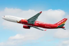 越捷航空的飞机。图自越捷航空