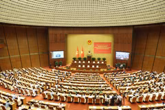 会议现场。图自越通社