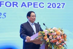 越南政府总理范明政。图自越通社