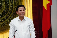 越共中央组织部副部长杜仲兴。图自越通社