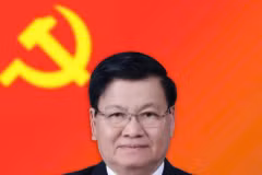 老挝人民革命党中央总书记、国家主席通伦·西苏里。图自越通社