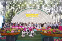 胡志明市友好组织联合会（HUFO）15日上午举办题为“2025年友好交流”的文艺交流活动。图自越通社
