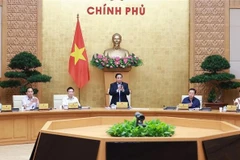 越南政府总理范明政主持召开9月政府立法工作专题会议。图自越通社