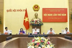会议现场。图自越通社