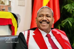 东帝汶驻越大使若昂·佩雷拉。图自越通社