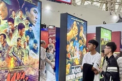 电影——2025年秋季博览会上的文化创意亮点。图自越通社