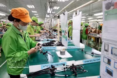 越南继续成为全球供应链重构过程中的优先投资目的地。图自越通社