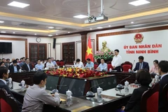 座谈现场。图自越通社