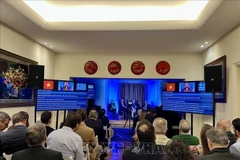 研讨会现场。图自越通社