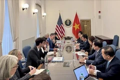 越美双边对等贸易协定第二轮谈判在美国首都华盛顿哥伦比亚特区举行。图自越通社