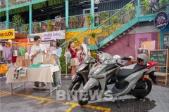 Vision——本田越南每月最畅销的踏板车车型。图自越通社