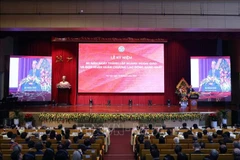 越共中央总书记苏林出席会议并发表重要讲话。图自越通社