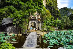 碧洞寺的一角。图自越通社
