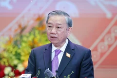 越共中央总书记苏林。图自越通社