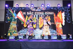 顺化宫廷雅乐在活动中进行表演。图自旅游总局