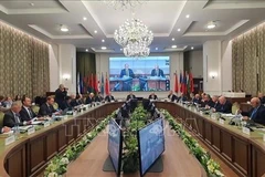 会议现场。图自越通社
