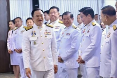 内阁由总理阿努廷（兼任内政部长） 领导。图自越通社