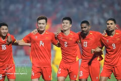 越南队3-1战胜马来西亚队。图自越通社