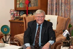 澳大利亚新南威尔士大学澳大利亚国防学院卡尔·塞耶教授。图自越通社