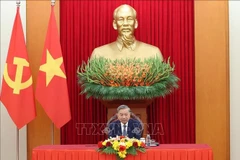 越共中央总书记苏林。图自越通社