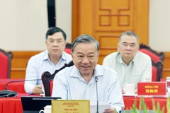 越共中央总书记苏林。图自越通社