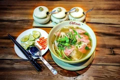 河内河粉。图自越通社