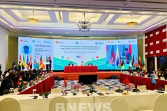 会议场景。图自越通社